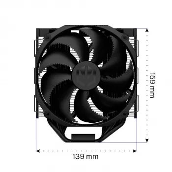 Endorfa Fortis 5 Czarny Chłodzenie CPU