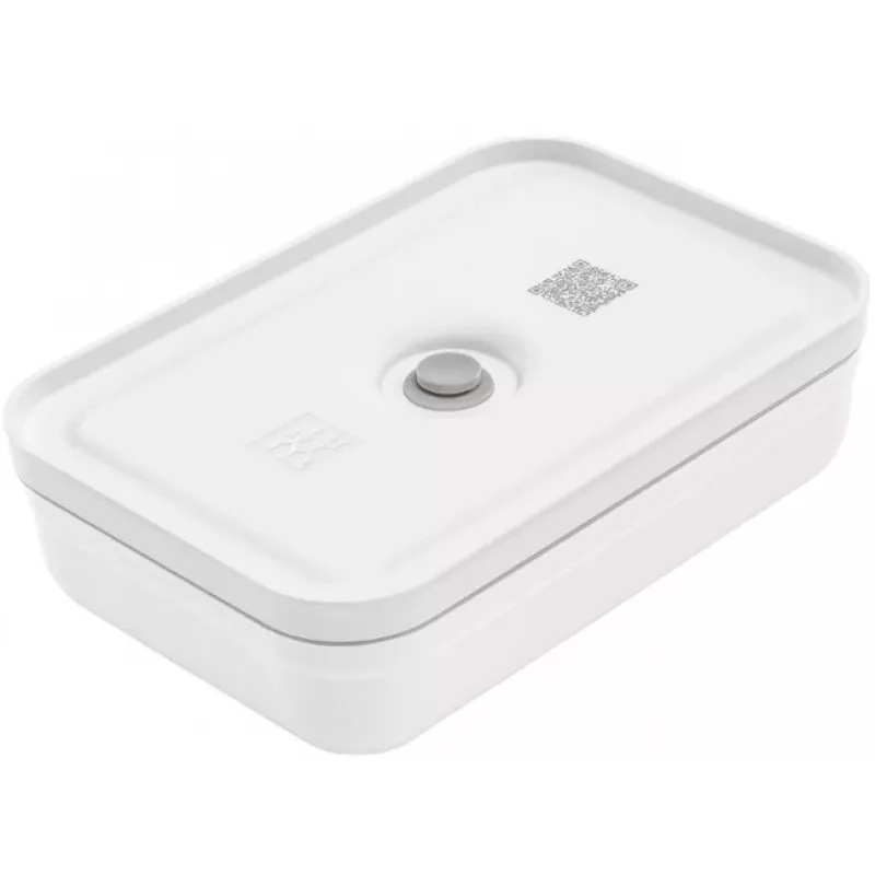 Pojemnik na lunch ZWILLING FRESH & SAVE 1 L, plastik z silikonową uszczelką, szaro-biały