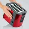 Toster Severin AT 2217 2 kromki 800 W Czarny Czerwony