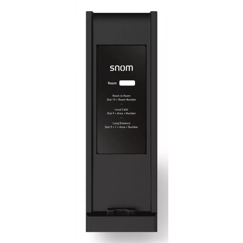 Snom HD300 - Telefon mit Schnur - Gun Metal Black