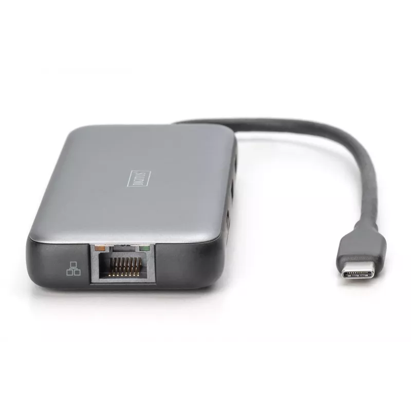 Stacja dokująca USB-C Digitus DA-70915 8-portowa 100W Power Delivery
