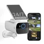 Safemo SC1 SolarCam, 4K UHD Video, 8× Zoom, 132° View, Night Vision, Wi-Fi 2,4 GHz, 1,5 W solar, Biały