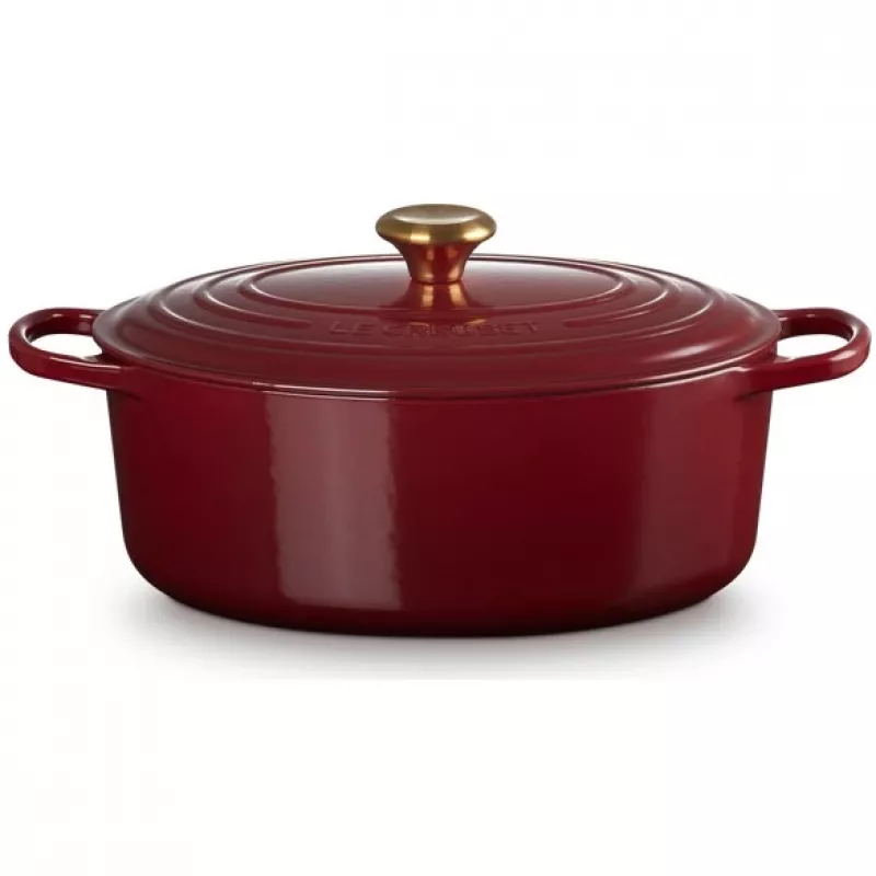 Le Creuset Signature Roaster oval 31cm rhone (21178319494441)