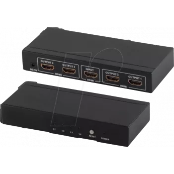 HDMI Video Splitter ShiverPeaks SP05-03004 4x HDMI 3840x2160
