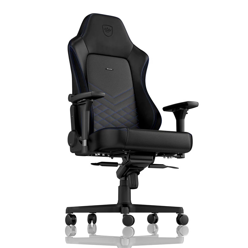 noblechairs HERO fotel gamingowy - Czarny/Niebieski