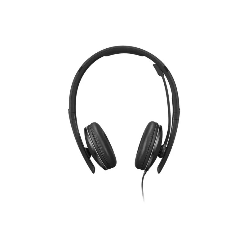 Lenovo 4XD1M45627 headphones/headset Wired Head-band USB Type-C Czarny