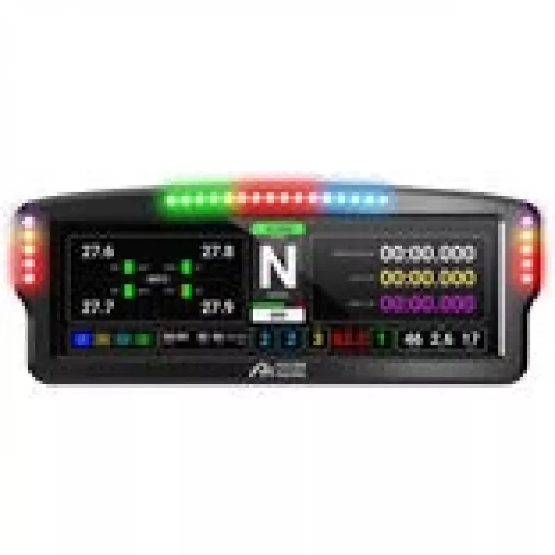 Ascher Racing Dashboard, 7,85-calowy ekran dotykowy LCD, 26 diod RGB-LED - czarny (76080089)