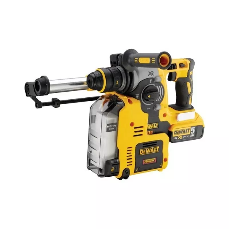 Młotowiertarka akumulatorowa DeWALT DCH275P2, 18 V, młot obrotowy 1100 obr./min SDS Plus