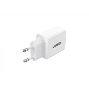 Unitek P1113A-EU - ładowarka 2X USB-A,12W, biała