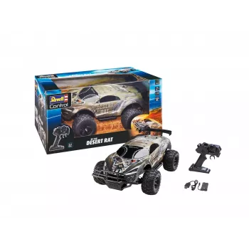 Samochód RC REVELL Desert Rat (model 24442) — szaro-czarny pojazd terenowy sterowany radiowo