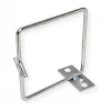 ROLINE metalowy uchwyt do opasek zaciskowych pionowy 80x80mm