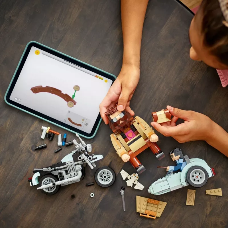 LEGO HARRY POTTER 76443 Przejażdżka Hagrida i Harry'ego na motocyklu