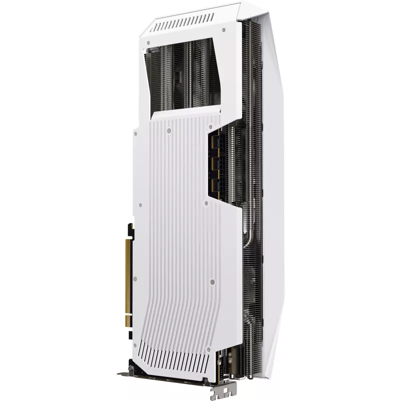 XFX Mercury Radeon RX 9070 XT OC Magnetic Air Edition AMD 16 GB GDDR6 Biały