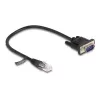 Kabel sieciowy DeLOCK 88008 Czarny 0,3 m RJ-45