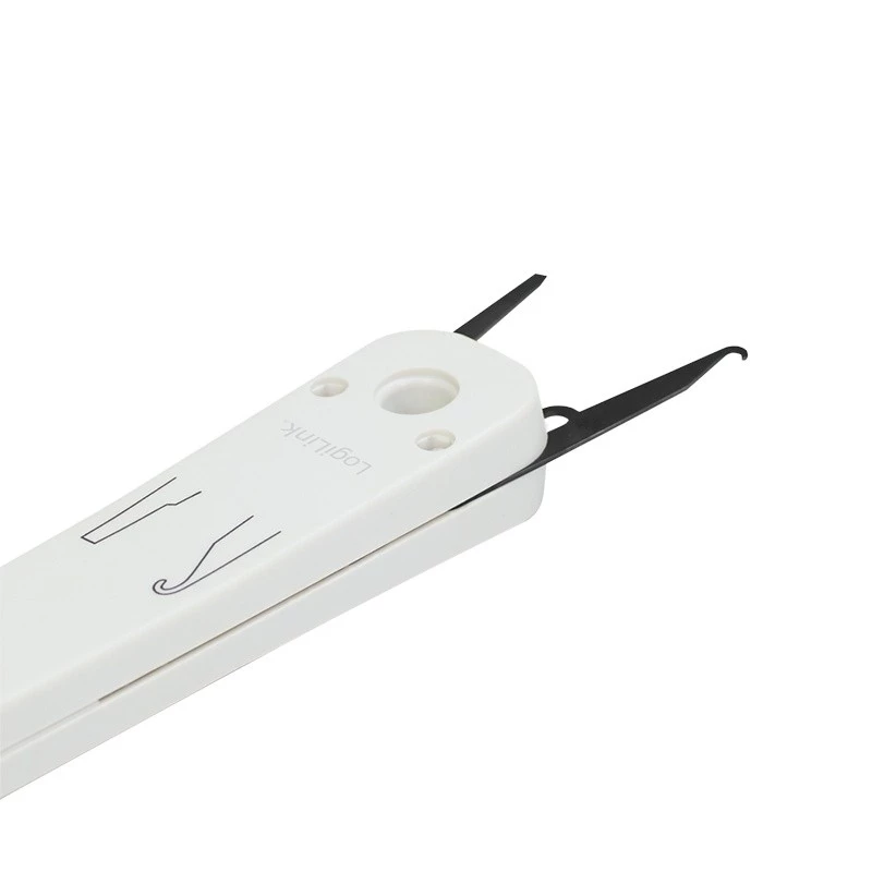 Zaciskarka do kabli LOGILINK WZ0001A do RJ45/RJ11, wbudowany obcinak i ściągacz izolacji, biała