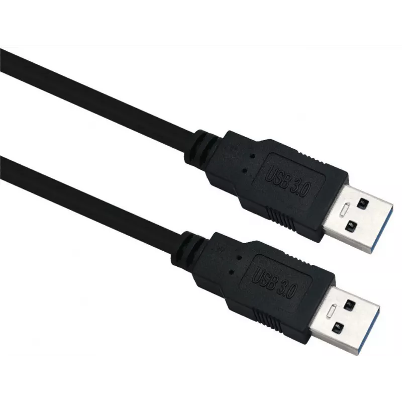 Kabel USB 3.0 A-A helos 5,0 m — czarny