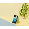 Etui ochronne iKins do Apple iPhone 12 mini — niebieski lake z czarnymi akcentami