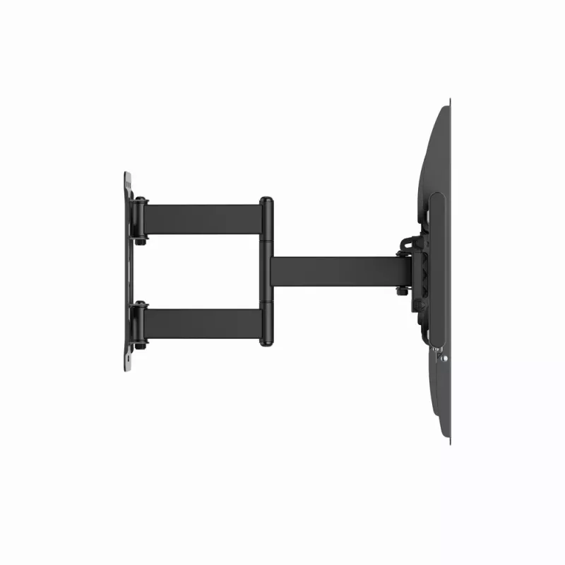 Uchwyt ścienny TV full-motion GEMBIRD WM-90ST-01 do telewizorów 37–90 cali, max 50 kg, VESA do 600x400, obrót 90°, nachylenie -5–15°