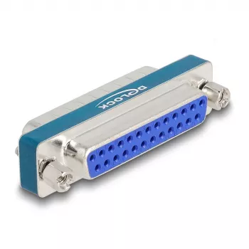 DeLOCK filtr tłumiący zakłócenia RF/EMI D-Sub 25 pin męski na żeński dolnoprzepustowy indukcyjny