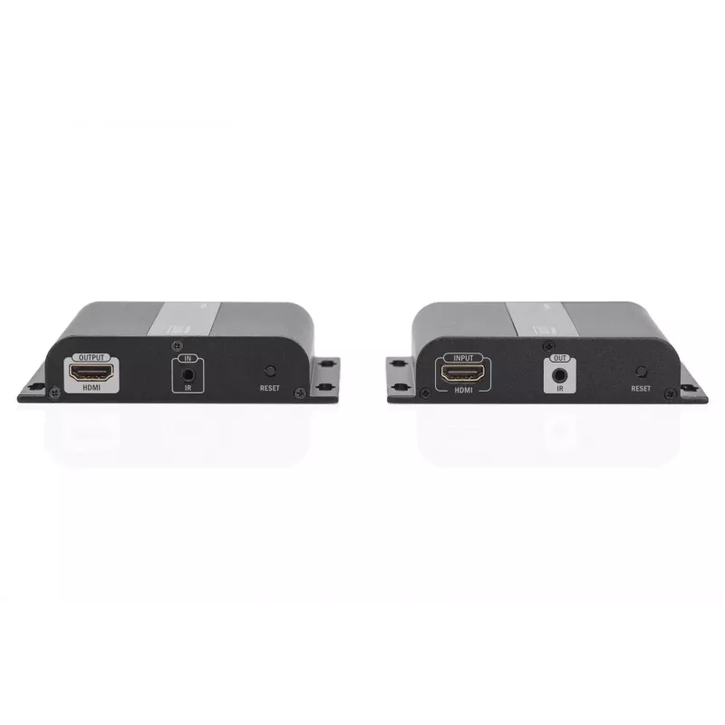 AV transmitter & receiver Digitus 4K HDMI Extender via CAT / IP Set
