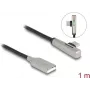 DeLOCK Kabel USB 2.0 Typ-A męski na Typ-C męski kątowy 60W 1m