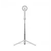 Kijek do selfie FIXED FIXSN-M-WH — składany aluminiowy kijek z Bluetooth, maks. długość 72 cm, biały