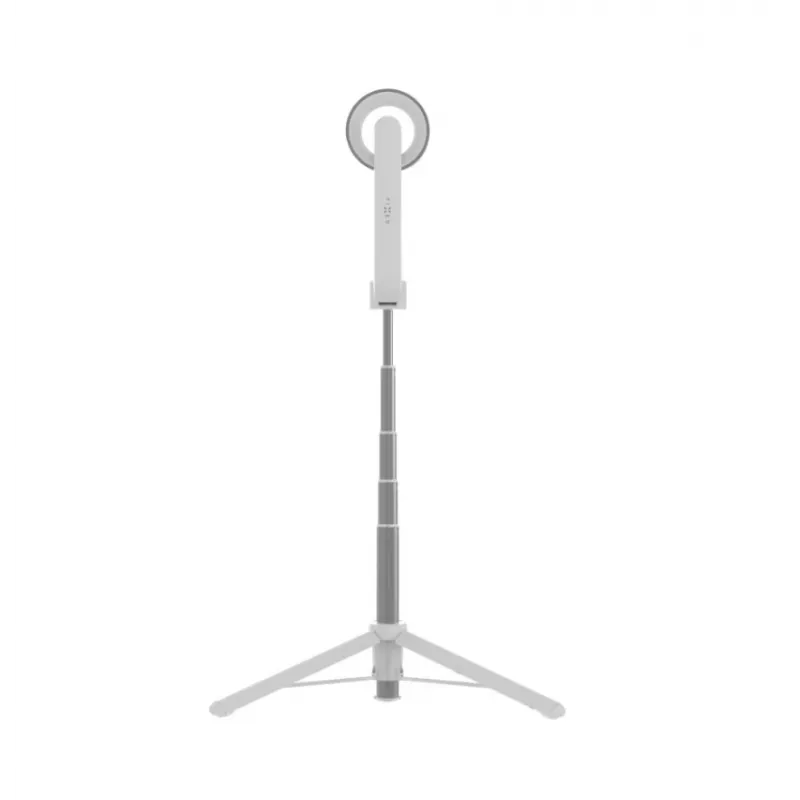 Kijek do selfie FIXED FIXSN-M-WH — składany aluminiowy kijek z Bluetooth, maks. długość 72 cm, biały