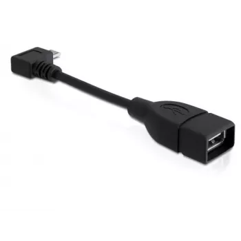 Kabel USB DeLOCK 83104 Micro-USB B na USB A 0,11 m czarny