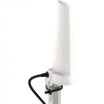 Dookólna antena 4 dBi 5G/LTE Poynting A-OMNI-0280-02-V1 SMA (męski) kabel 2 m, montaż na maszcie/ścianie, biały