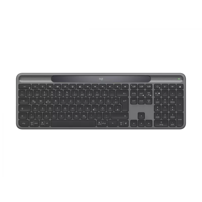 Klawiatura bezprzewodowa Logitech Signature cienki Solar+ K980, grafitowa