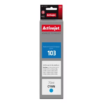 Activejet AE-103C Tusz (zamiennik dla Epson 103 C13T00S24A; Supreme; 70 ml; cyjan)