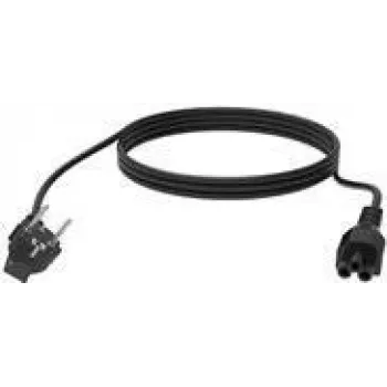 Kabel zasilający Czarny 3 m CEE7/7 IEC C5 Vision TC 3MEUCVLF/BL