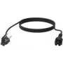 Kabel zasilający Czarny 3 m CEE7/7 IEC C5 Vision TC 3MEUCVLF/BL