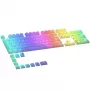 Mechaniczny zestaw nasadek na klawisze Triton Glorious Polychroma RGB — 115 klawiszy, profil rzeźbiony