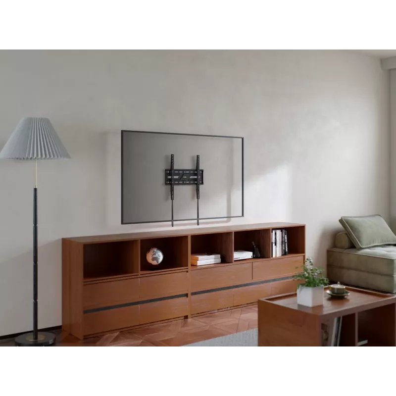 Gembird WM-75F-02 uchwyt ścienny do telewizora (stały), 32 inch–75 inch, czarny