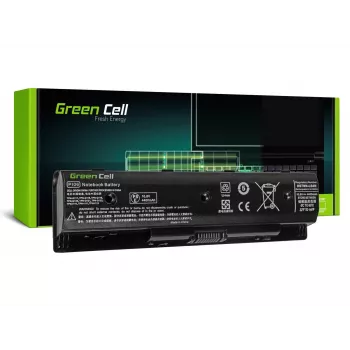 Bateria zielony Cell HP78 do laptopów HP Pavilion / Envy, 4400 mAh, 10.8 V, 6-ogniwowa, Li-Ion, czarna