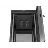 Wolnostojąca szafa rack LANBERG FF01-6824-23BL 24U 600×800 mm IP20 Czarna