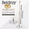 Mop parowy Beldray LA069066GRYEU7 1500W lekki do twardych podłóg, szybkie czyszczenie parowe