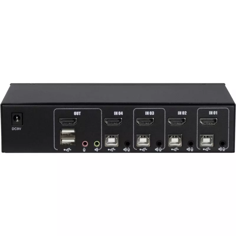 Przełącznik KVM Inter-Tech AS-41HA HDMI