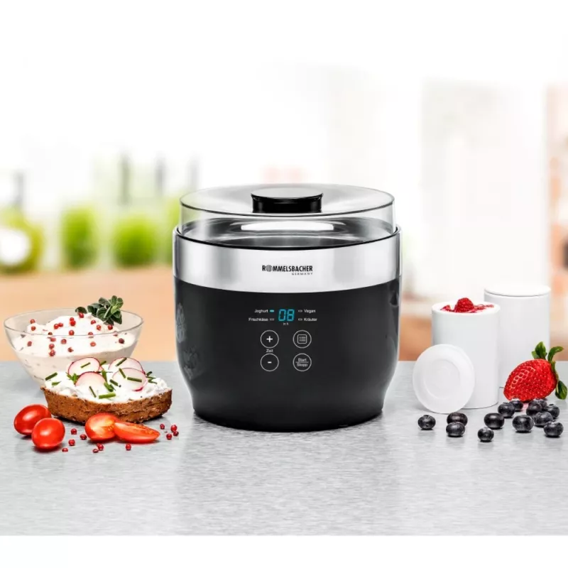 Rommelsbacher JG 80 Jogurtownica 1,2 l twarożek - Jogurt 20 W (JG80)