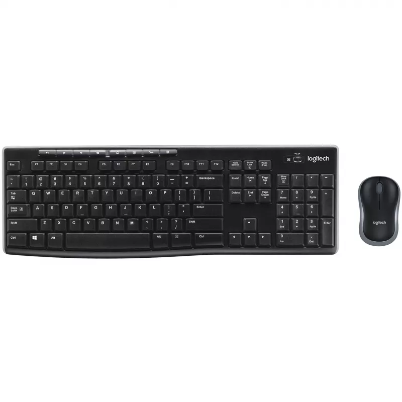 Zestaw bezprzewodowy Logitech MK270 do edukacji z ochronną nakładką na klawiaturę