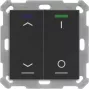 MDT BE-TAL55T206.C1 przycisk KNX Light 55 2f RGBW czujnik temperatury czarny matowy roleta/przełącznik 1 (BE-TAL55T206.C1)