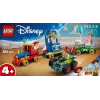 LEGO Disney Toy Story Pociąg świąteczny i samochód RC zestaw 43264 — 206 elementów, 4 minifigurki, wiek 4+