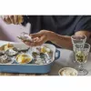 Staub 40508-172-0 Ceramiczny prostokątny zestaw do pieczenia, 3-częściowy, Antique Turquoise