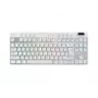 Klawiatura Logitech G PRO X TKL Gaming RF Wireless + Bluetooth QWERTY US International Biała