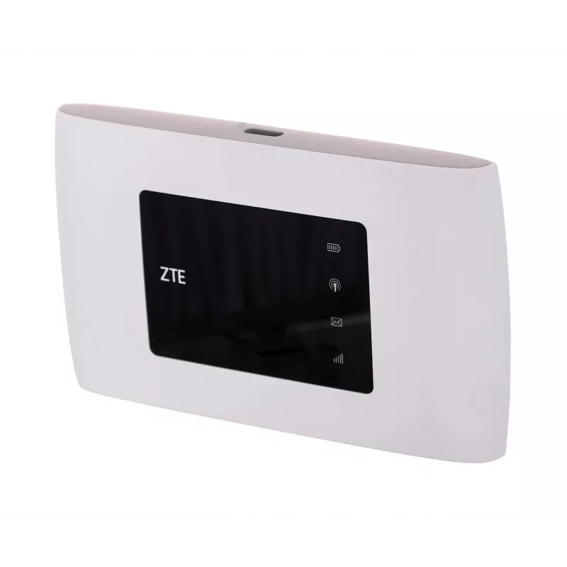 Router sieci komórkowej ZTE MF920C — LTE 4G (800/900/1800/2100/2600 MHz), WLAN 150 Mbps, bateria 2000 mAh, biały
