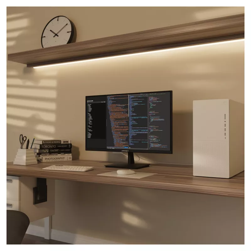 Monitor JAPANNEXT 4K UHD 71,1 cm (28 inch) 3840x2160 pikseli, panel IPS, 5 ms, 60 Hz, AMD FreeSync, HDMI, DisplayPort (JN-I280UHD60F-P)