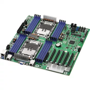 Płyta główna ASRock GNR2D16-2T, Intel SoC, LGA 4710 (Socket E2), EEB, 16 slotów DDR5, maks. 128 GB, Ethernet 10Gb