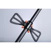Regulowany uchwyt na telefon deeper ITGAM0003 — uchwyt na wędkę, silikonowy, do telefonów 3,5–5 cali, 280 mm, czarny