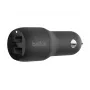 Ładowarka samochodowa Dual USB-A 12W x2 Czarna